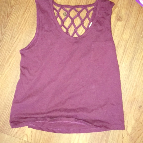 Purple crop top - Picture 1 of 3